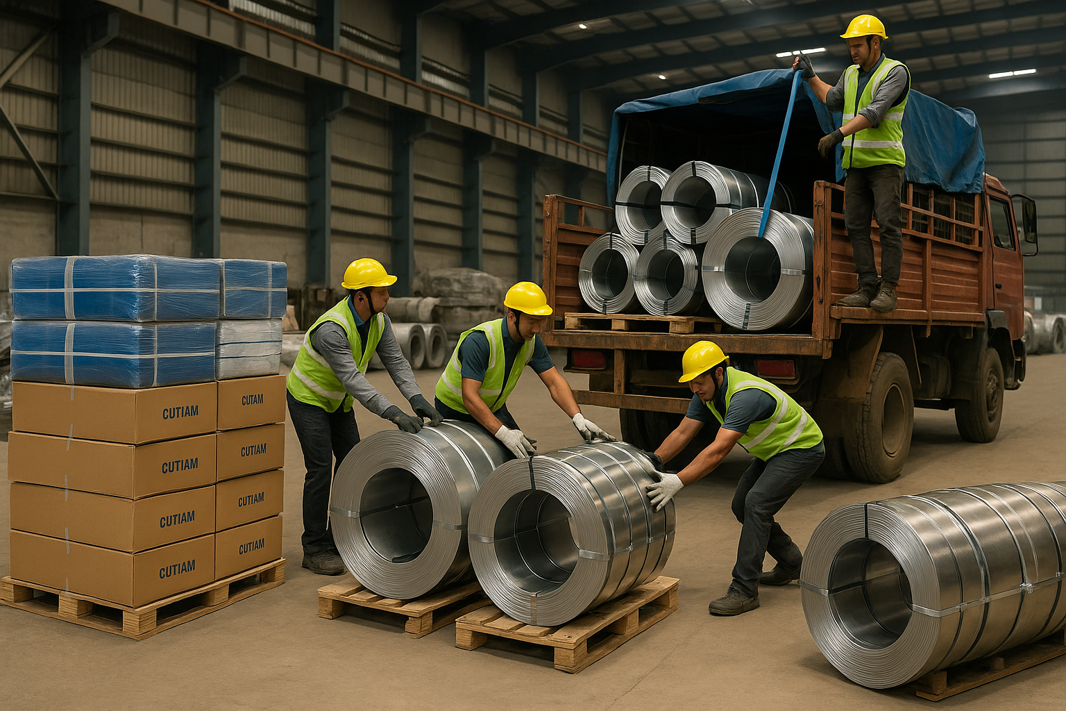 Premium GI, GL, HR, CR & SS coils that form the base of industrial innovation.