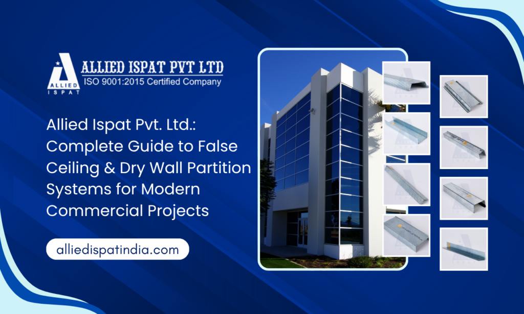 Best False Ceiling Channel Manufacturer in Mumbai – Allied Ispat Pvt. Ltd.